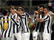 Bóng đá anh, ngoại hạng anh, lịch thi đấu euro 2012,  Fiorentina 0-5 Juventus: Lão phu nhân được giải khát